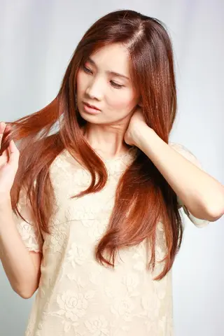 ロング カラー 松尾 泰伸のヘアスタイル