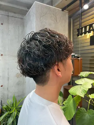 メンズ ボブパーマ🧸 /YUNAのヘアスタイル