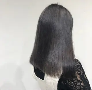 カラー 透明感 エイジのヘアスタイル