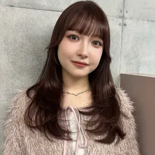 ロング 佐藤カコ♡艶髪/ アレンジ/レイヤーのヘアスタイル