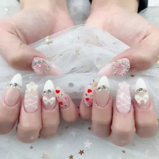 ネイル princess スカルプ専門店のネイルデザイン