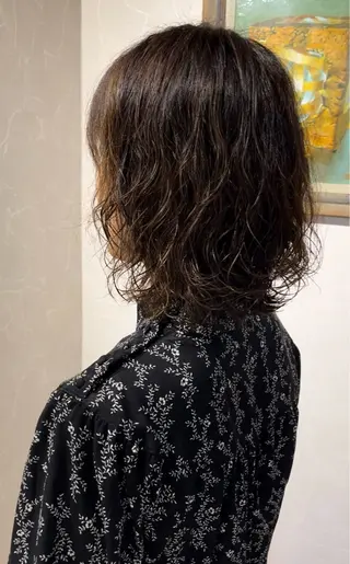 パーマ 瓦井 慧のヘアスタイル