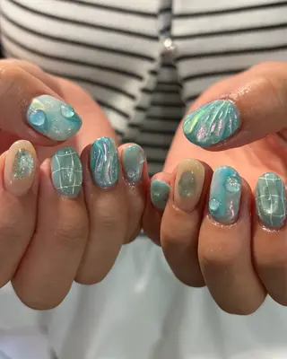 ネイル ASA nail / アート☀︎ニュアンスのネイルデザイン