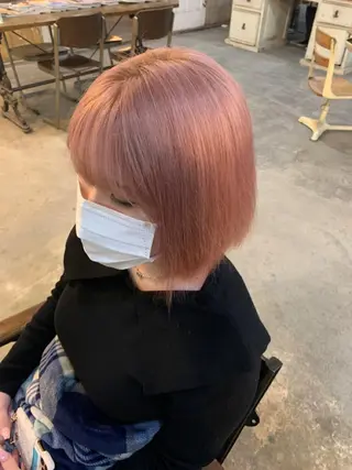 ショート カラー ヘアアレンジ メンズ キッズ 垢抜けカラー ヒロムのヘアスタイル