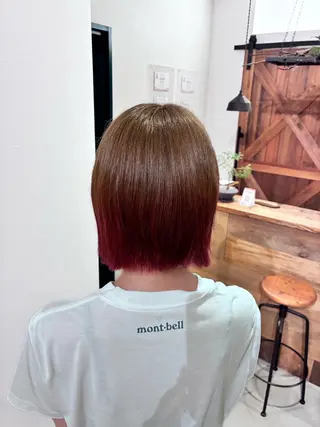 カラー 清水 美香のヘアスタイル