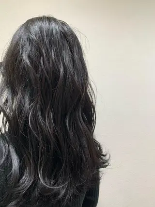 ロング カラー ヘアアレンジ 小白井 由美のヘアスタイル