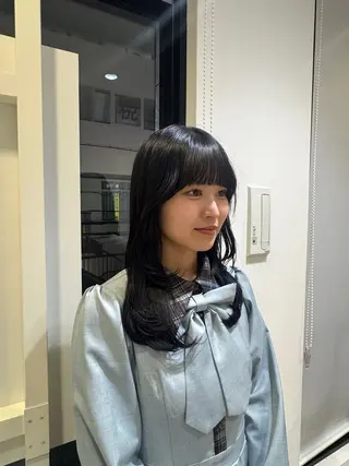 ロング レイヤーカット Y2K/𝓡𝓲𝓷のヘアスタイル