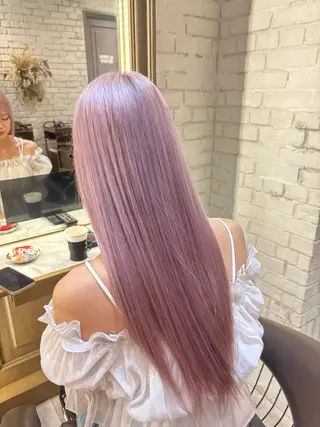 ロング Sena 🩶 cloe 三軒茶屋のヘアスタイル
