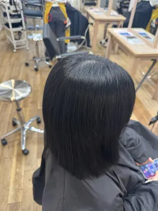 カラー TIDE HAIR 未空のヘアスタイル