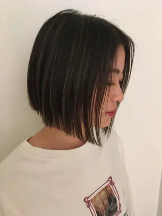ショート カラー 坂上 岳のヘアスタイル