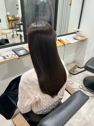 ロング パーマ 黒阪 なみのヘアスタイル