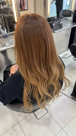 ロング ルナ/モデル募集🎀 /バレイヤージュのヘアスタイル