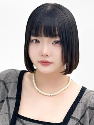 ショート カラー ヘアアレンジ 縮毛矯正🤍 盛れるボブ/ひかりのヘアスタイル