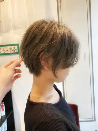 ショート カラー パーマ 美髪❣️縮毛矯正/ 髪質改善✨/山本のヘアスタイル