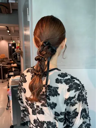 ヘアアレンジ Azu🩰/アレンジ /透明感カラー🎀/のヘアスタイル