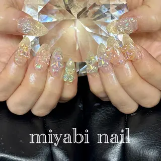 ネイル miyabi nail 桂川駅近くのネイルデザイン