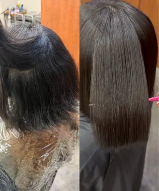 パーマ 🩷ハイトーン透明感 レイヤー🩷ユリカのヘアスタイル