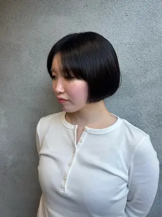 ショート ボブ/可愛いスタイル ⠀ゆらのヘアスタイル