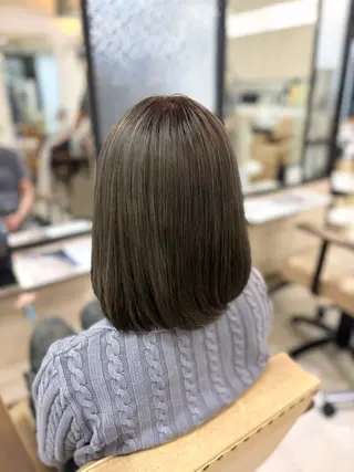 ミディアム カラー あいみ ♬.*ﾟのヘアスタイル