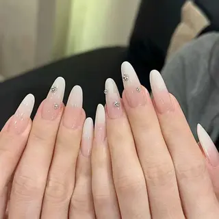 ネイル ネイル💕& まつ毛パーマのネイルデザイン