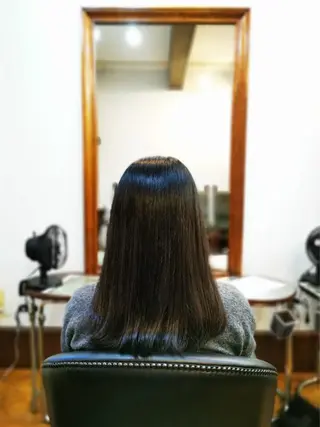 ロング 上間 洋子のヘアスタイル