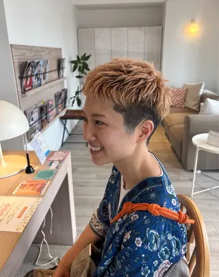 ショート すずき わかなのヘアスタイル