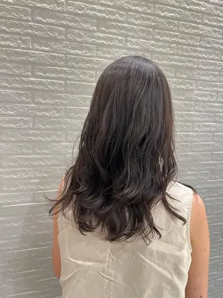 セミロング パーマ ボブ/ 似合わせ🥀原ちひろのヘアスタイル