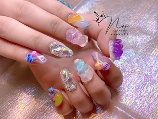 ネイル 長さだし専門店 M2 rikaのネイルデザイン