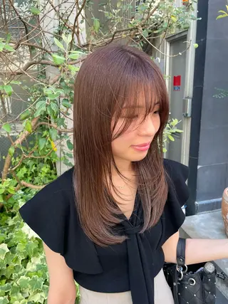 セミロング STUD YUKIのヘアスタイル