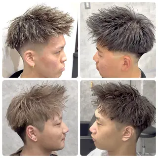 カラー パーマ メンズ 💫メンズパーマ 特化💫 真裟斗のヘアスタイル