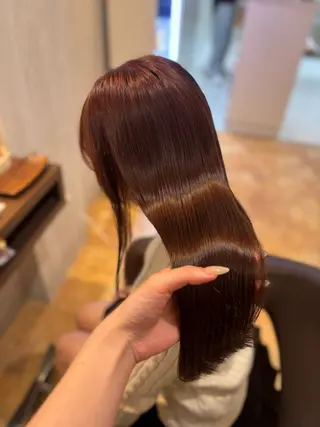 ロング カラー yui🥀/ボブ /ブリーチなしカラーのヘアスタイル