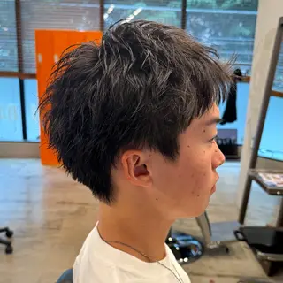 ショート メンズ 【柏メンズパーマ職人 】店長 KAZUMAのヘアスタイル