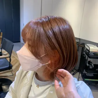 ミディアム 渡邉 彩愛のヘアスタイル
