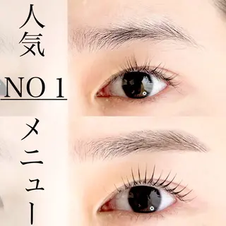 マツエク・マツパ まつげとまゆげ 難波店 帆乃果🎀のマツエク・マツパデザイン