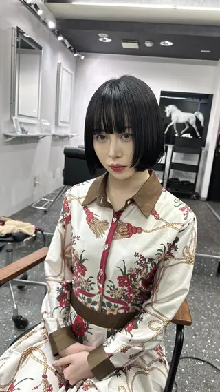 ロング カラー 要プライベートサロン vert🌿マルイ裏のヘアスタイル