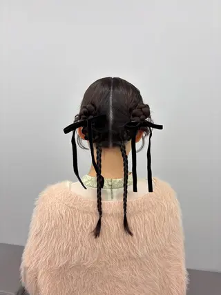 ヘアアレンジ ROCCOeast りんな/ハイトーン♡のヘアスタイル