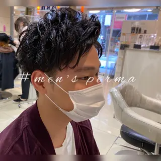 パーマ メンズ 似合う髪型見つけます AYAKAのヘアスタイル