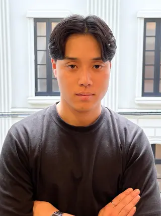 ショート パーマ メンズ 三宮メンズカット ヨシイッキのヘアスタイル