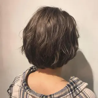 ショート カラー メンズ縮毛矯正 細谷碧海のヘアスタイル