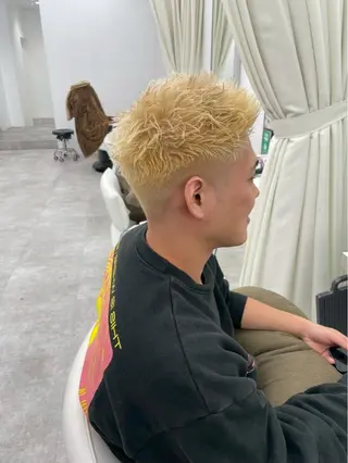 ショート カラー ダブルカラー/韓国風 🇰🇷RYUKIのヘアスタイル