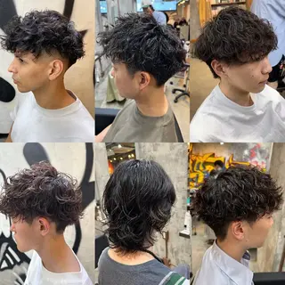 ショート パーマ メンズ 1ｍｍも妥協しない 圧倒的メンズカットのヘアスタイル