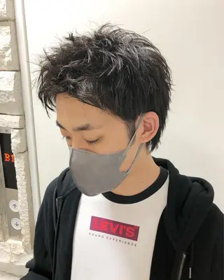 ヘアアレンジ メンズ メンズ特化✂️栗原 侑也のヘアスタイル