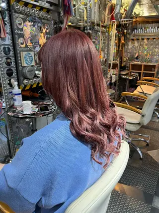 セミロング カラー KOYA ｺﾔのヘアスタイル