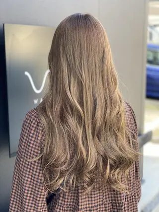 ロング 似合わせ透明感カラー 宇治　ヤマノのヘアスタイル