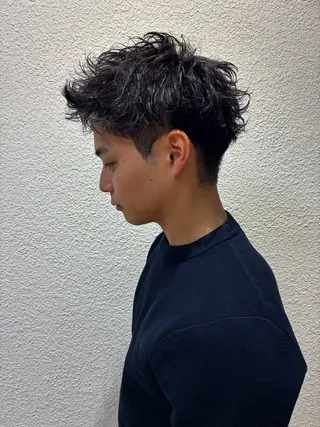 パーマ メンズ 新規再来率No.1 金山/メンズパーマのヘアスタイル