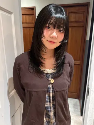 ミディアム カラー mai / linoah˚✧のヘアスタイル