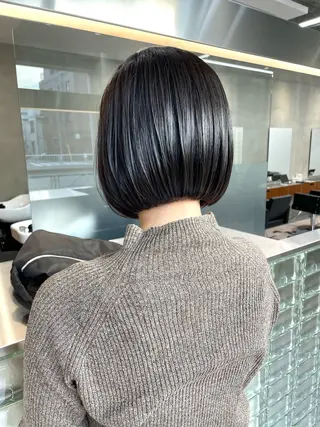 ショート カラー 👑ボブはお任せ ミヤノ👑のヘアスタイル