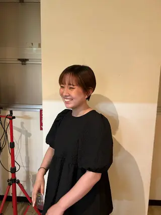 ショート ORe'S HAIR BE　GLaDまなみのヘアスタイル