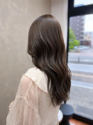 ロング カラー 柏 康孝のヘアスタイル