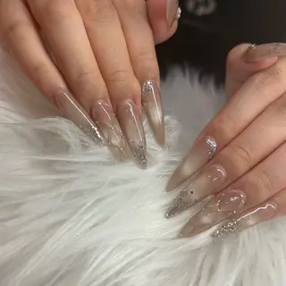 ネイル FOINAIL 🎀長さだし🎀のネイルデザイン
